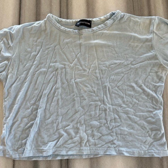 Bundle of 2 Crop Tops Short Sleeve Size 0 - Picture 10 of 12